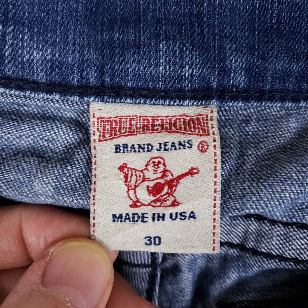 :True Religion Zach‎ Slim Straight Jeans 30 Blue